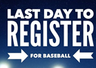 LAST DAY TO REGISTER!